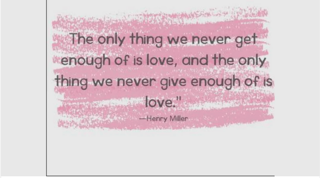 Connecting through Love Languages