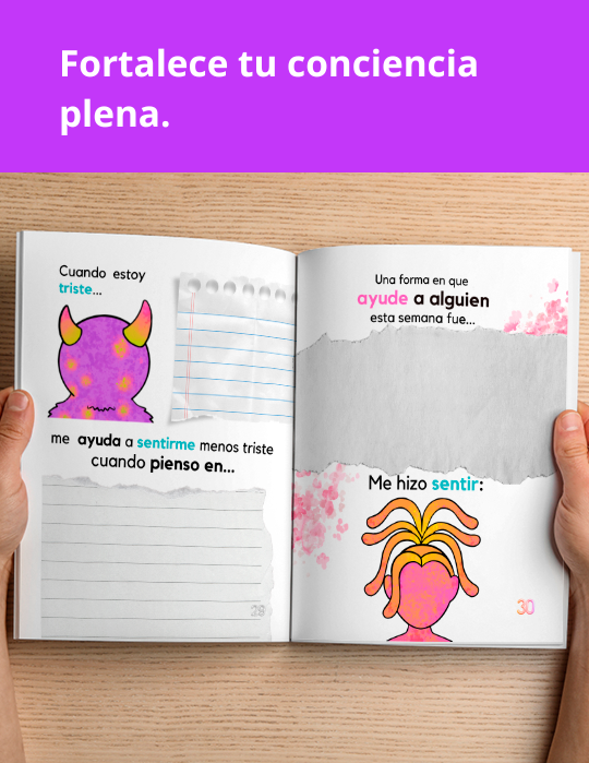 Diario Creativo de Mindfulness – Niños de 6 a 9 años