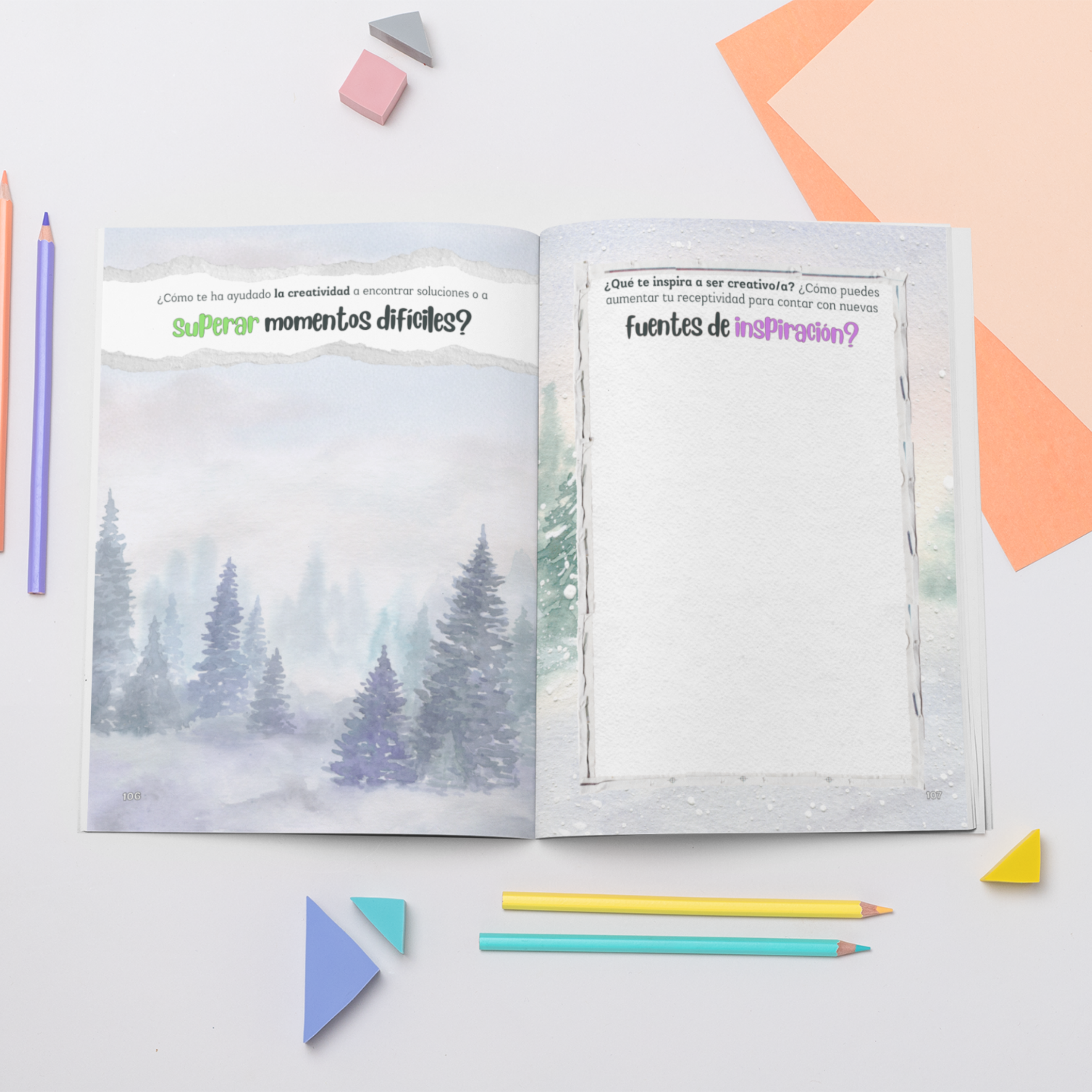 Diario Creativo de Mindfulness – Adultos