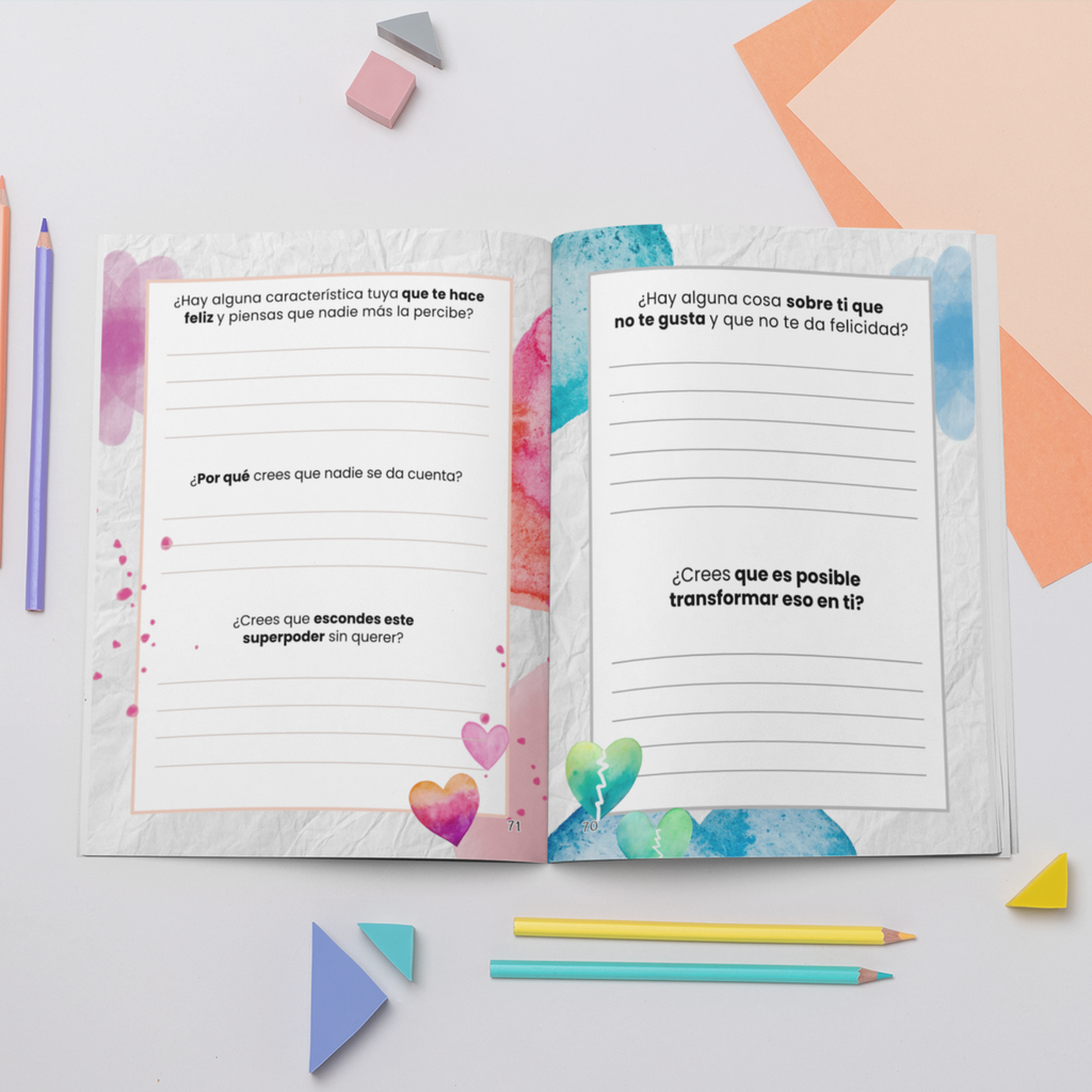 Diario Creativo de Mindfulness – Preadolescentes