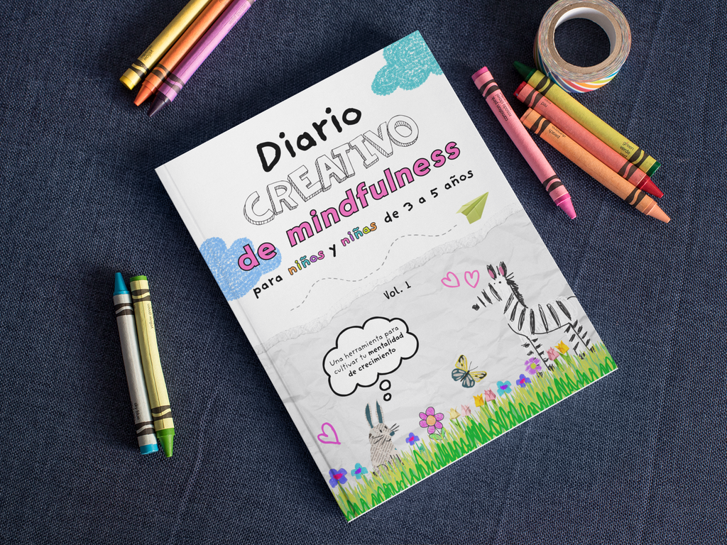 Diario Creativo de Mindfulness - Niños de 3 a 5 años